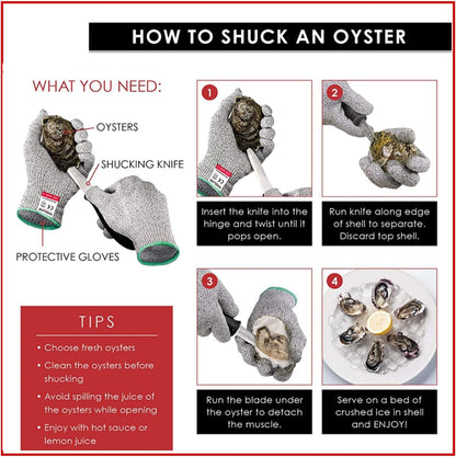 Oyster Shucking Knife, Oyster Knife, Oyster Shucker, Oyster Opener