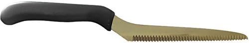 Chef Junior 5 Inches Blade Kitchen Cutting Slicing Knife Offset Handle (Blue)
