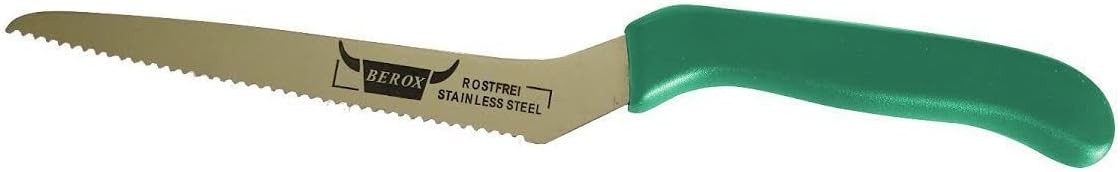 Chef Junior 5 Inches Blade Kitchen Cutting Slicing Knife Offset Handle (Blue)