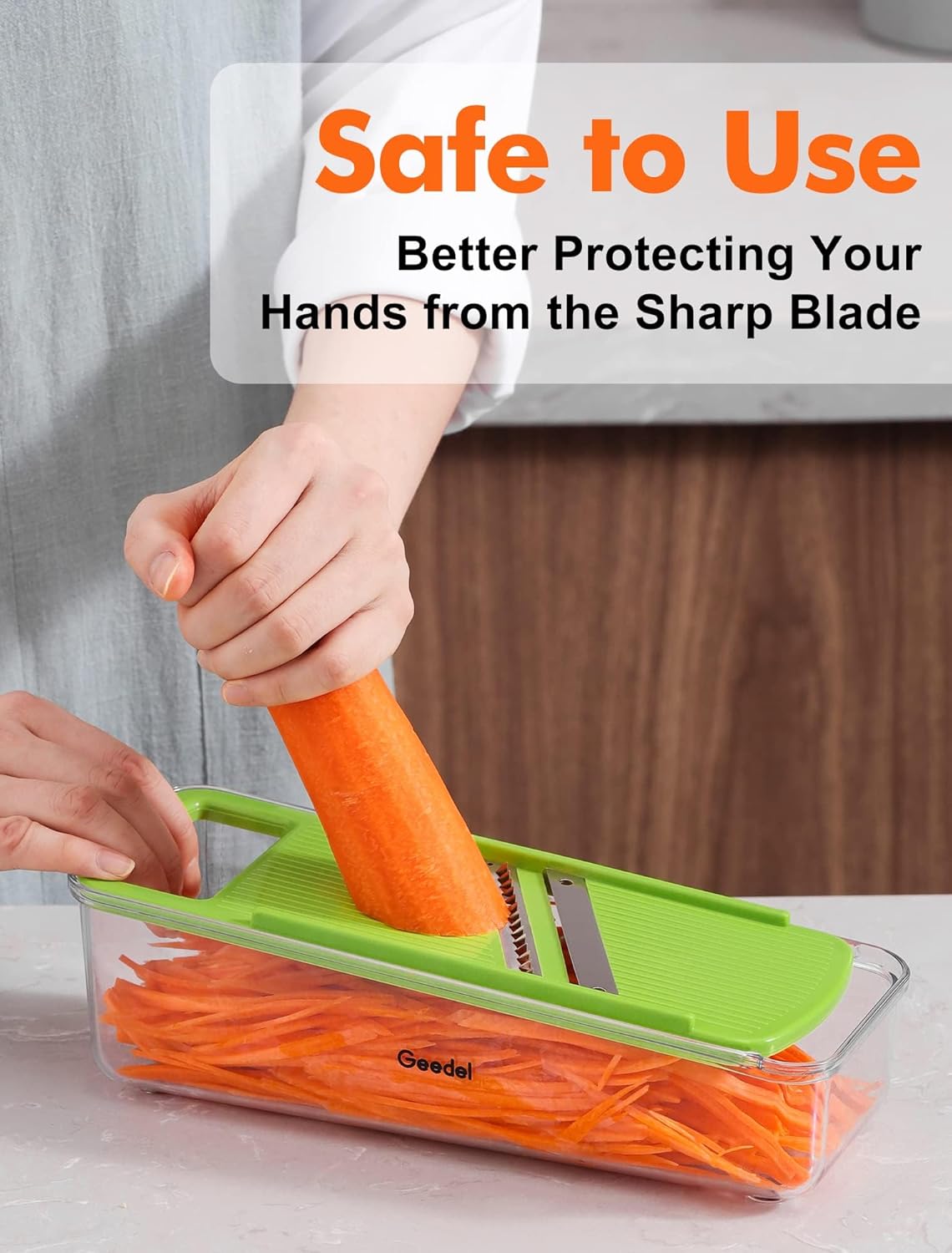 Professional Mandoline Slicer for Kitchen, Multi Purpose Vegetable Slicer Cutter, Vegetable Cutter Onion Cutter for Veggie Fruit Cheese