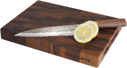Walnut Sidekick End Grain Cutting Board - Walnut Wood Cutting Board for Kitchen - Kitchen Cutting Board - Wooden Cutting Board