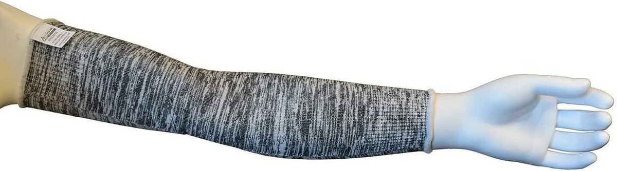 HPPE Sleeve, Salt & Pepper, ANSI Cut Level A2