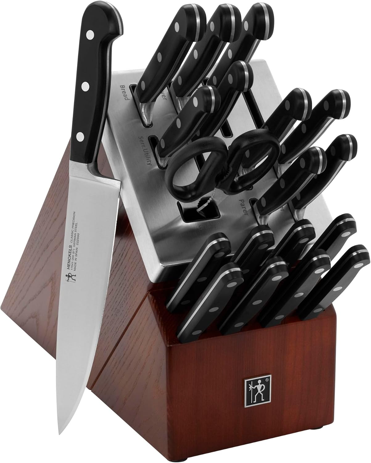 Classic Precision 20-pc Self-Sharpening Knife Block Set