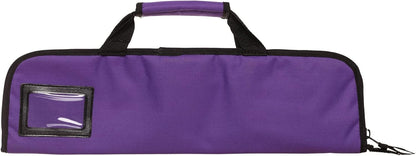 5 Pocket Chef Knife Case Roll Bag Bi-Fold (Black) Lightweight - Durable Nylon / Polyester Blend– Perfect for the Busy Traveling Chef