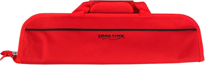 5 Pocket Chef Knife Case Roll Bag Bi-Fold (Black) Lightweight - Durable Nylon / Polyester Blend– Perfect for the Busy Traveling Chef