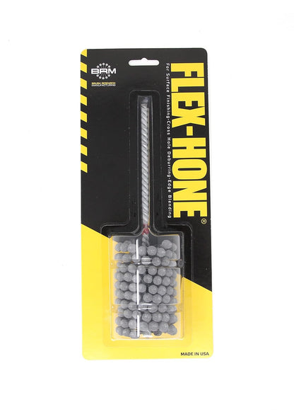 Brush Research BC14M240Z25 Flex-Hone®, 0.551" (14mm) Diameter, 240 Grit, Zirconia Alumina #1525, for Low Carbon to Medium Carbon Steels, Stainless Steel and Cast Iron - Colors A