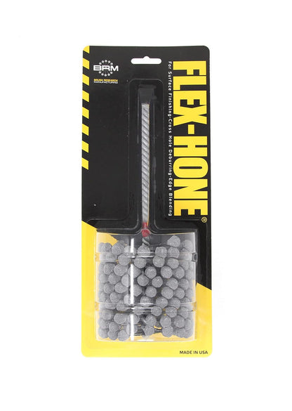 Brush Research BC14M240Z25 Flex-Hone®, 0.551" (14mm) Diameter, 240 Grit, Zirconia Alumina #1525, for Low Carbon to Medium Carbon Steels, Stainless Steel and Cast Iron - Colors A