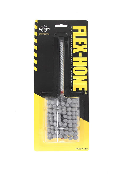 Brush Research BC14M240Z25 Flex-Hone®, 0.551" (14mm) Diameter, 240 Grit, Zirconia Alumina #1525, for Low Carbon to Medium Carbon Steels, Stainless Steel and Cast Iron - Colors A