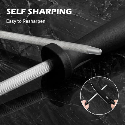 Knife Set, 20 Pieces Knife Sets for Kitchen with Block, Dishwasher Safe Kitchen Knife Set with Built-in Sharpener, German Stainless Steel Black Knife Block Set