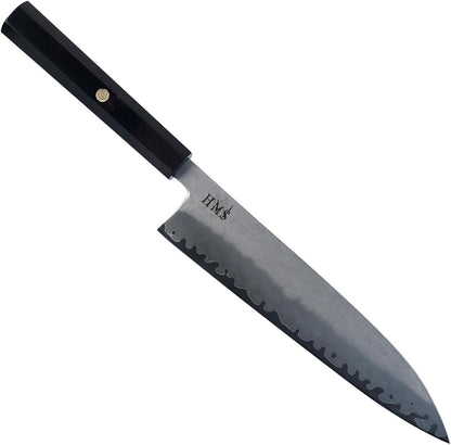 Hand Forged Professiona Kitchen Knife - Japanese HAP40 Triple-Layer Steel (8-Inch Gyuto Knife)