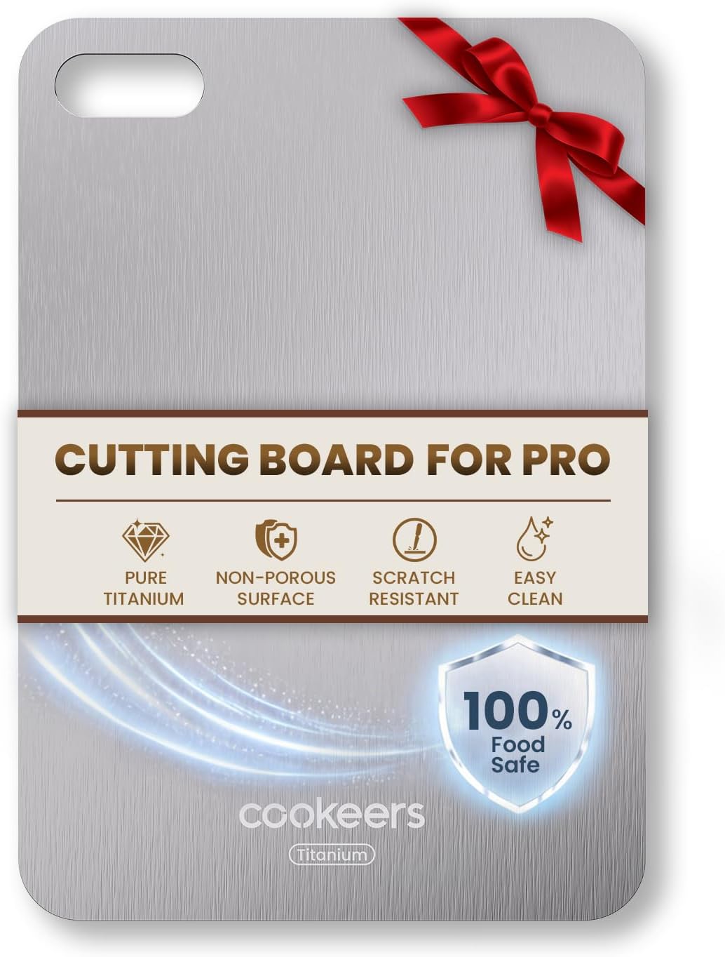 Titanium Cutting Boards Set for Kitchen camping Healthy Food Plate Small