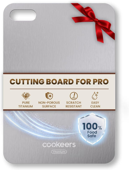 Titanium Cutting Boards Set for Kitchen camping Healthy Food Plate Small