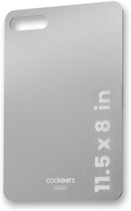 Titanium Cutting Boards Set for Kitchen camping Healthy Food Plate Small