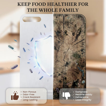 Titanium Cutting Boards Set for Kitchen camping Healthy Food Plate Small