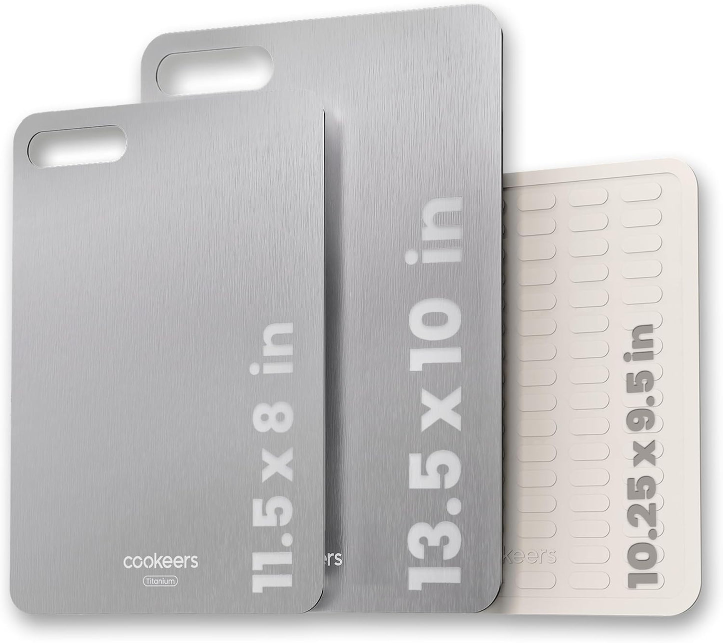 Titanium Cutting Boards Set for Kitchen camping Healthy Food Plate Small