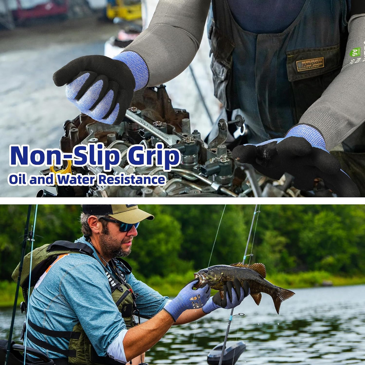 A4 AIR-SKIN Cut Resistant Work Gloves, Ultra Lightweight, AR3900, L | Precision Work, Ultra-Thin, 3D-Comfort, 18-Gauge, Reinforced Thumb, Strong Grip, Breathable, Touchscreen, Fishing, Gardening