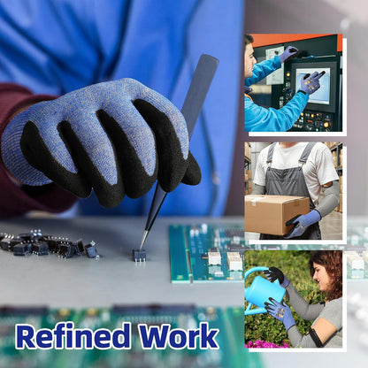 A4 AIR-SKIN Cut Resistant Work Gloves, Ultra Lightweight, AR3900, L | Precision Work, Ultra-Thin, 3D-Comfort, 18-Gauge, Reinforced Thumb, Strong Grip, Breathable, Touchscreen, Fishing, Gardening