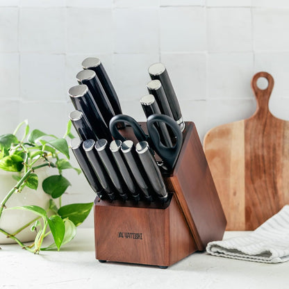 Magnetic Kitchen Knife Block Set - Japanese 67 Layer High-Grade VG-10 Steel Knives, Sharp, G10 Handle Professional Kitchen Knife Set - Black Damascus