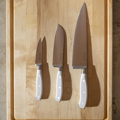 Magnetic Kitchen Knife Block Set - Japanese 67 Layer High-Grade VG-10 Steel Knives, Sharp, G10 Handle Professional Kitchen Knife Set - Black Damascus