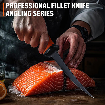 Golden Bird 6'' Fish Fillet Knife with Sheath