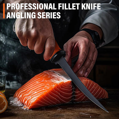 Golden Bird 6'' Fish Fillet Knife with Sheath