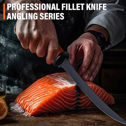 Golden Bird 6'' Fish Fillet Knife with Sheath