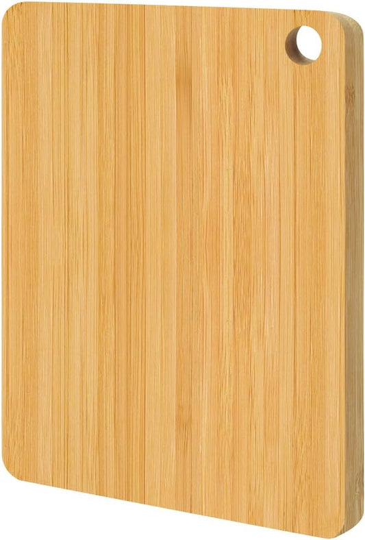 Bamboo Cutting Board, Wooden Cutting Boards for Kitchen | Wood Double Sided Food-Grade Chopping Board for Meat Cheese Vegetable