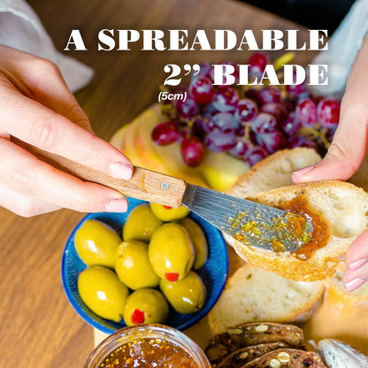 No. 117 Spreading + Butter Knife, Hornbeam Wood (Natural)
