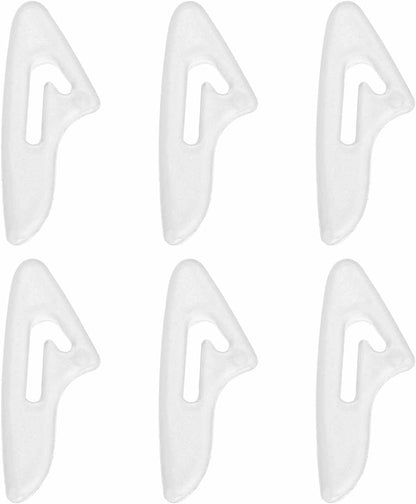 100Pcs Knife Tip Protector Cover 1.13" x 0.43" Plastic Anti-scratch Blade Tip Edge Guards for Kitchen Knife Protection Sleeves Cover, White