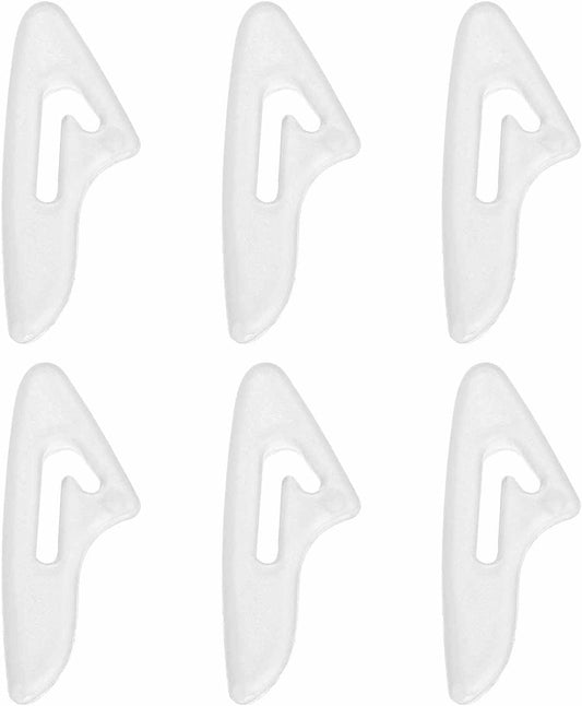 100Pcs Knife Tip Protector Cover 1.13" x 0.43" Plastic Anti-scratch Blade Tip Edge Guards for Kitchen Knife Protection Sleeves Cover, White