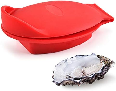 Silicone Oyster Shucking Hand Clip Oyster Shucker Shellfish Opener Kitchen Tool for Seafood Oyster Knives Opener Shellfish Shucker (1PC)