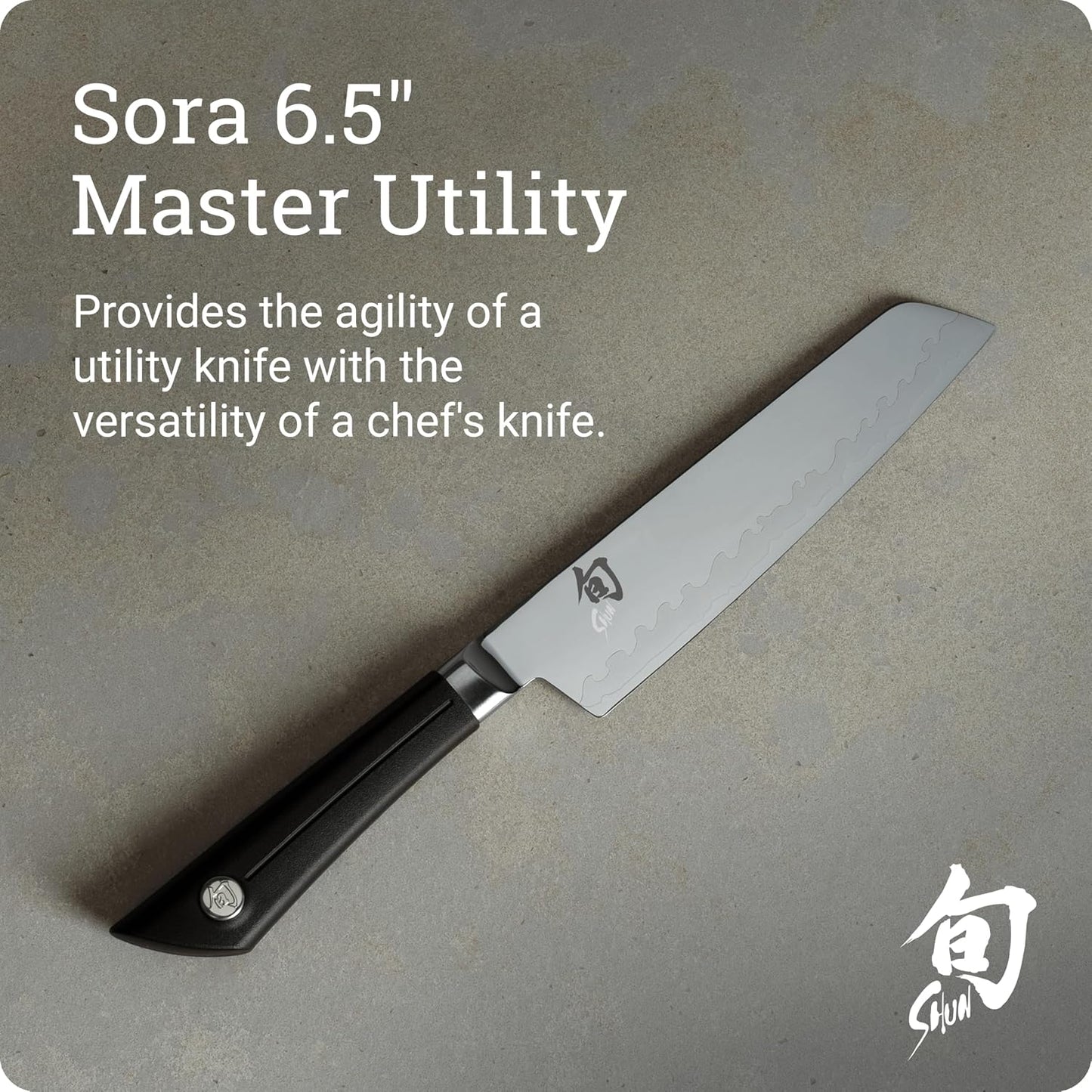 Sora 6.5" Master Utility Knife, VG10 Steel, Japanese