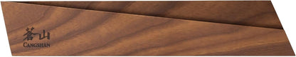 Cangshan Ash Wood Magnetic Knife Sheaths, 2023 Version (8" Bread/9" Carving Knife), Light Brown