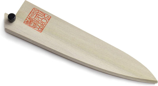 Yoshihiro Natural Magnolia Wood Saya Cover Blade Protector for Petty 135mm