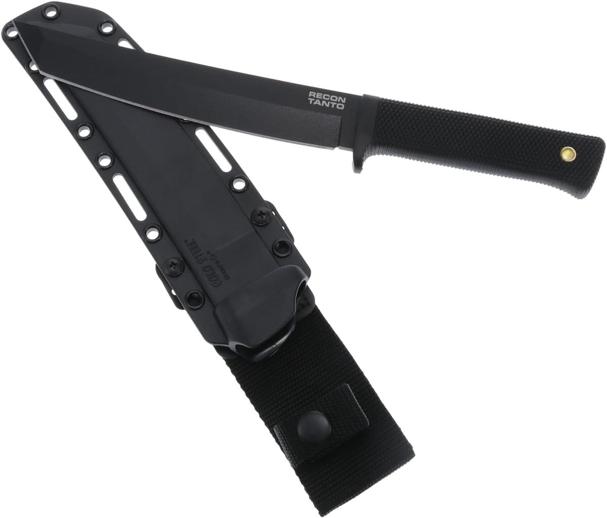 COLD STEEL Recon Tanto 7" SK-5 Razor-Sharp Blade 4.75" Kray-Ex Handle Military Tactical Fixed Blade Knife w/Secure-Ex Sheath