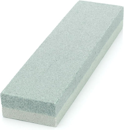 8" Dual Grit Sharpening Stone - 120/240 Aluminum Oxide for Knives, Tools, and Blades - SS8
