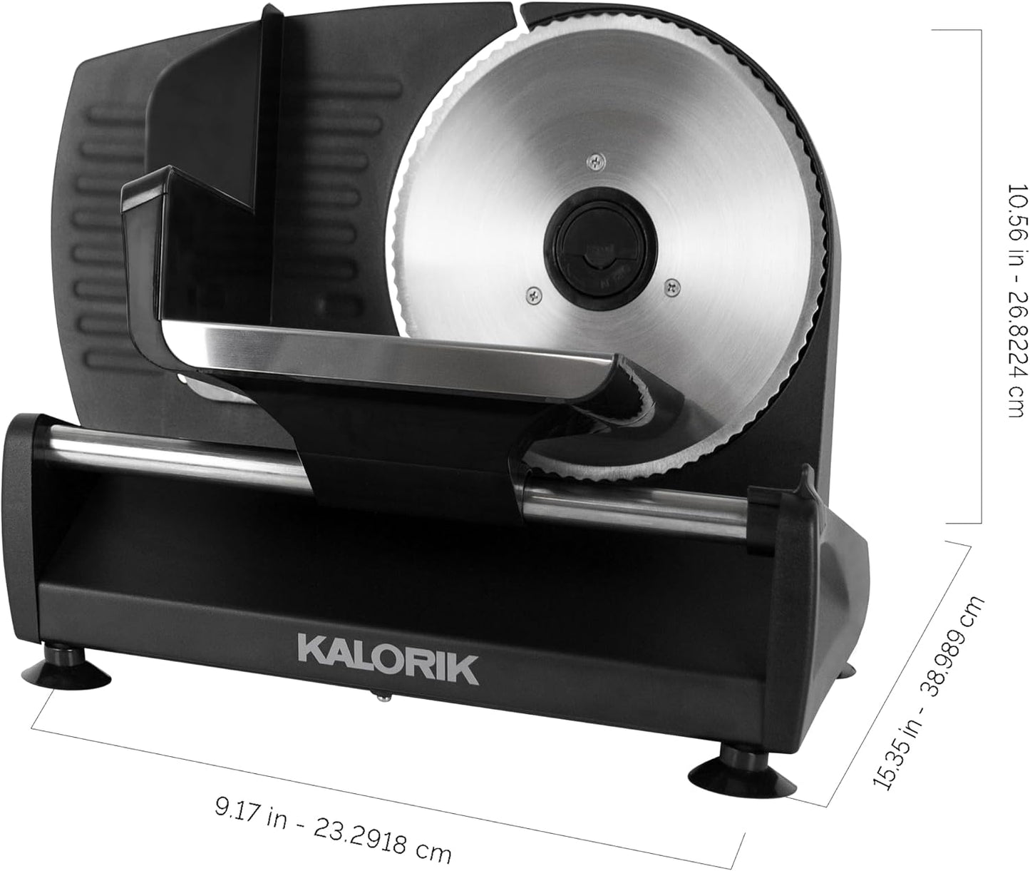 200 Watts Professional Food Slicer, Black (AS 45493 BK)