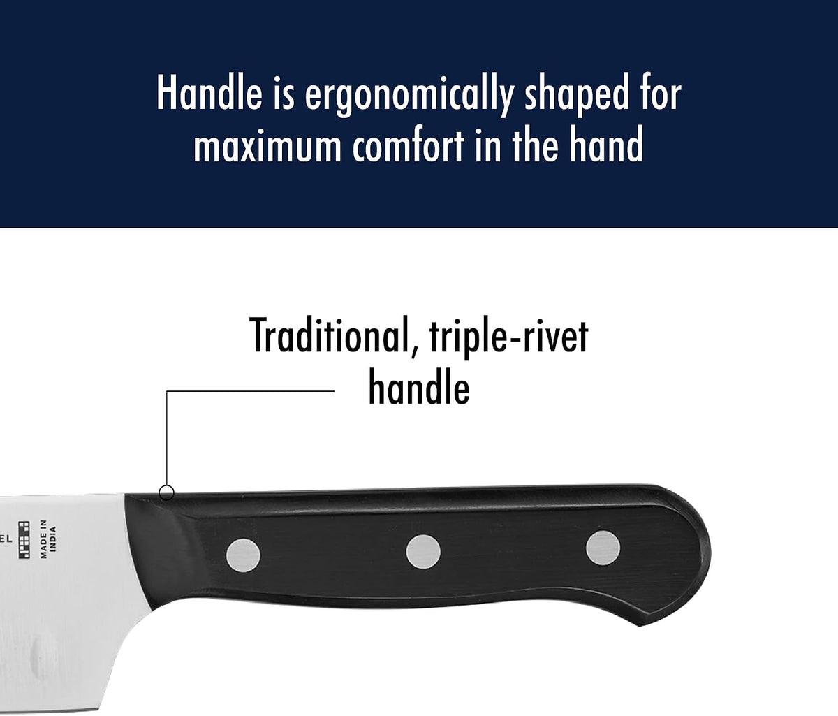 Solution Razor-Sharp Hollow Edge Santoku Knife 5-inch, German Engineered Informed by 100+ Years of Mastery