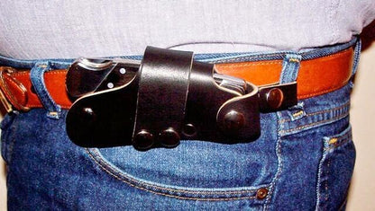 Quick Draw Leather Knife Sheath for Buck 110 Knives