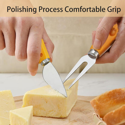 Cheese Knife, 5 Piece Cheese Knives Set, Mini Premium Stainless Steel Cheese Knife Set, Cheese Knives for Charcuterie Board - Charcuterie Boards Accessories