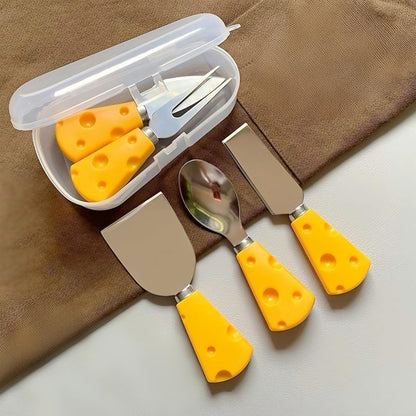 Cheese Knife, 5 Piece Cheese Knives Set, Mini Premium Stainless Steel Cheese Knife Set, Cheese Knives for Charcuterie Board - Charcuterie Boards Accessories