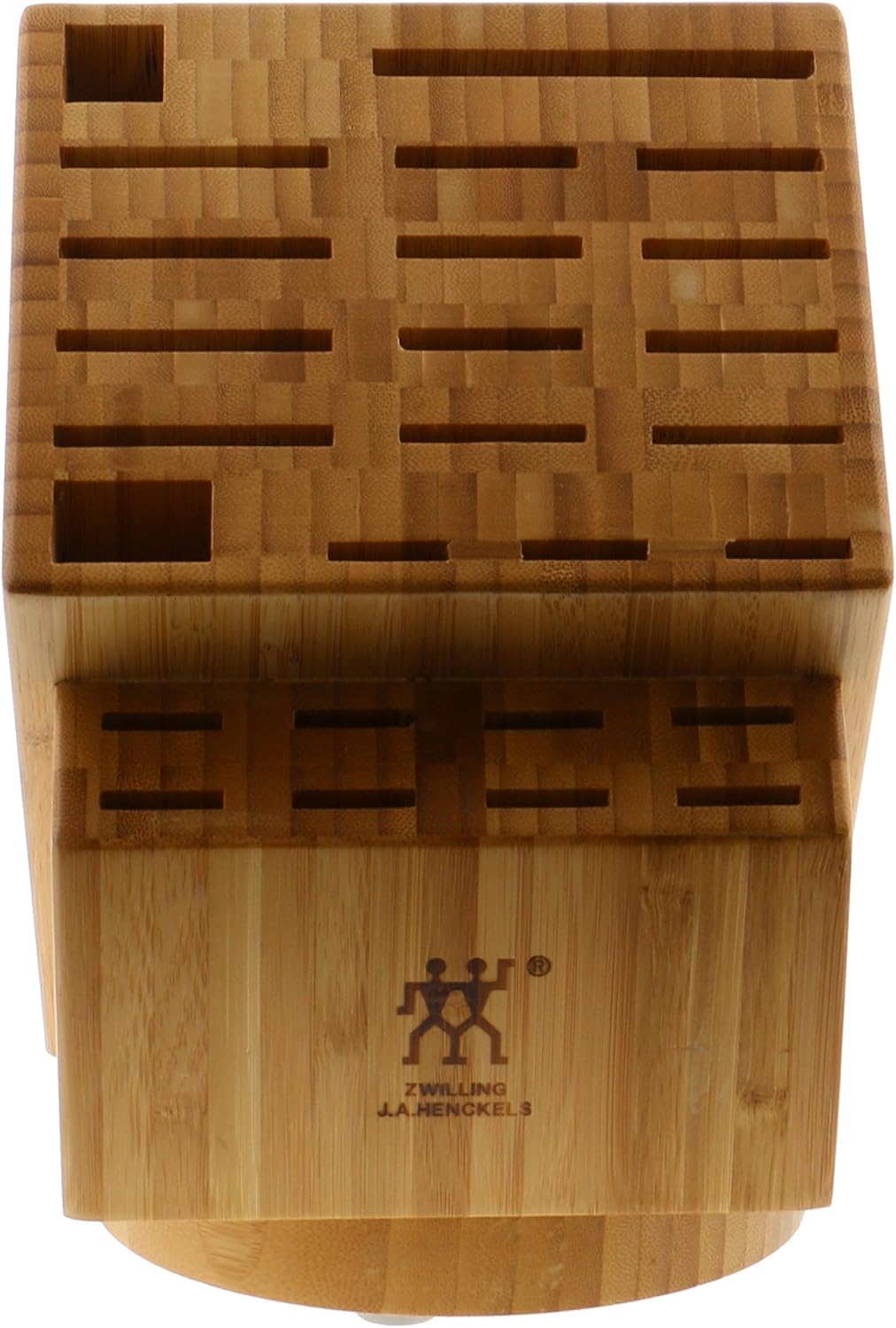26-slot Bamboo Swivel Knife Block