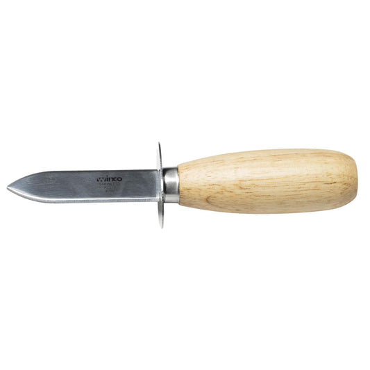 2-3/4" Oyster/Clam Knife, Wooden Hdl