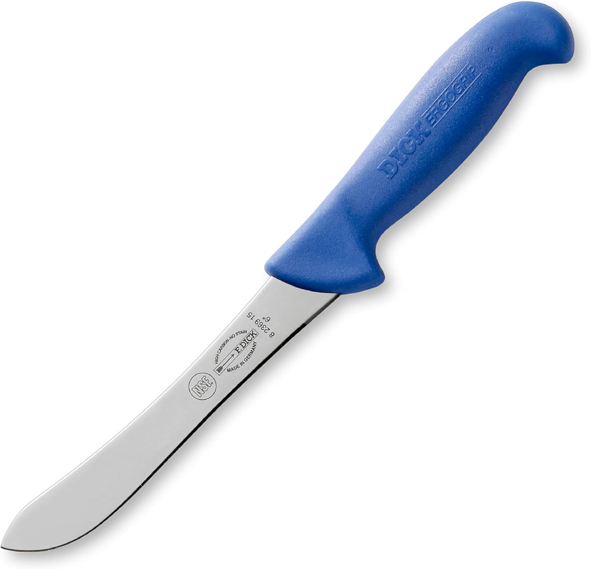 – ErgoGrip Fillet Knife - Butcher knife with 8.3" blade & 56 HRC - Ideal for processing meat - Boning knife - NSF Certified - Stainless steel - Ultra sharp - Ergonomic handle - Made in Germany