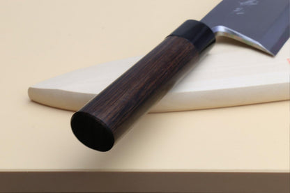 Yoshihiro Shiroko High Carbon Steel Kasumi Deba Shitan Handle Japanese Fillet Butcher Chefs Knife 7