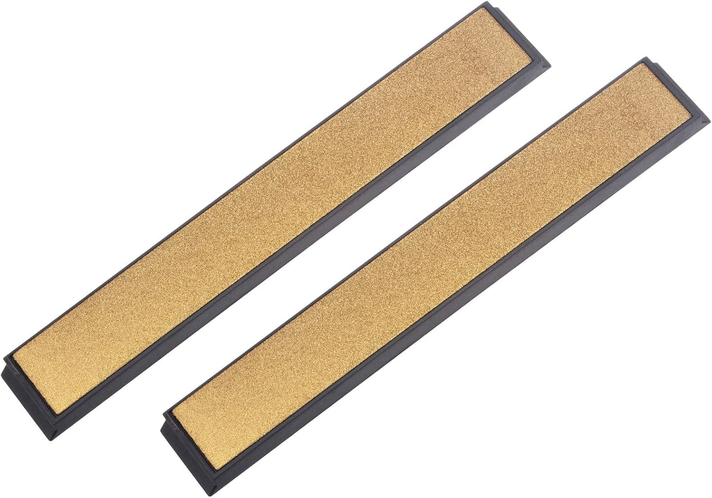 Diamond Sharpening Stone, 6" x 0.8" (150mm x 20mm) 80 Grits Titanium Coated Whetstone Sharpener Grinding Plate Hand Tool 2pcs