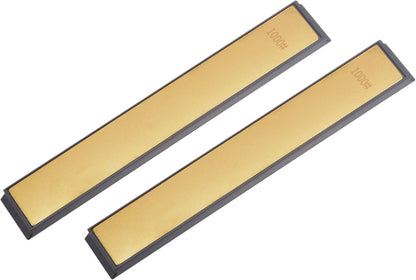Diamond Sharpening Stone, 6" x 0.8" (150mm x 20mm) 80 Grits Titanium Coated Whetstone Sharpener Grinding Plate Hand Tool 2pcs