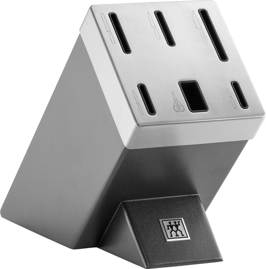 Gourmet 1002455 Self-Sharpening Knife Block 7 Pieces Grey