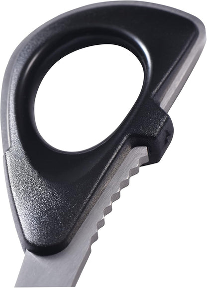 Korea Quality Kitchen Shears Scissors Large for Korean BBQ Cutting Meat, Kalbi, Korean Grill Food, Durable 3.0T Stainless Steel, ABS Handle, Korean Kitchen (SJ130)