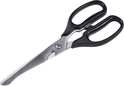Korea Quality Kitchen Shears Scissors Large for Korean BBQ Cutting Meat, Kalbi, Korean Grill Food, Durable 3.0T Stainless Steel, ABS Handle, Korean Kitchen (SJ130)